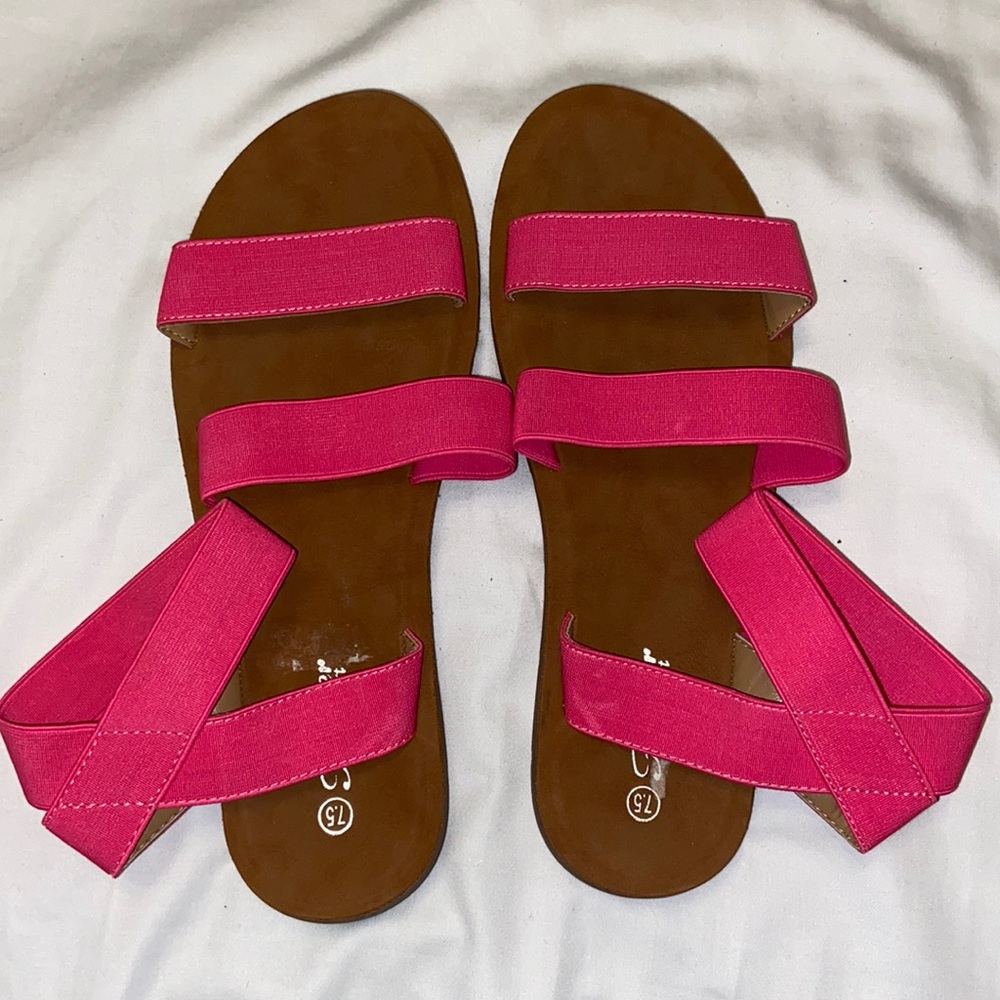 Hot Pink Sandals